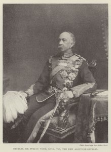 General Sir Evelyn Wood, GCB, VC, el Nuevo Ayudante General de English Photographer
