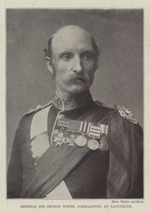 General Sir George White, comandante en Ladysmith de English Photographer