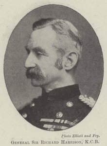 General Sir Richard Harrison, KCB de English Photographer