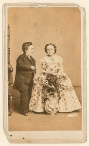 General Tom Thumb y su esposa de English Photographer