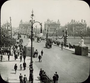 Vista general del Puente de Westminster de English Photographer