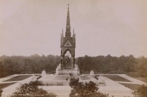 Vista general del Albert Memorial de English Photographer