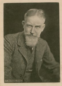 George Bernard Shaw, fotografía de English Photographer