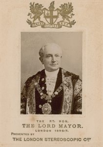 George Faudel-Phillips, el Muy Honorable Alcalde de Londres