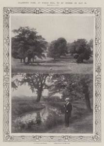 Parque Gladstone, en Dollis Hill, a ser inaugurado el 25 de mayo de English Photographer