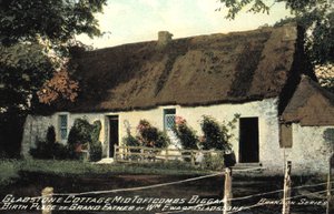 Cabaña Gladstone, Mid Tofrcombs Biggar, Lugar de nacimiento del abuelo de William Ewart Gladstone de English Photographer