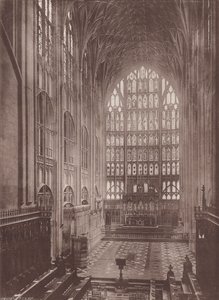 Gloucester: La Catedral, Choir East (fotografía en b/n) de English Photographer