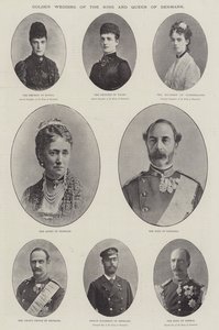 Bodas de oro del Rey y la Reina de Dinamarca