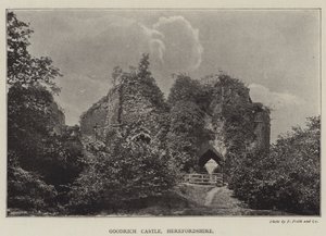 Castillo de Goodrich, Herefordshire de English Photographer
