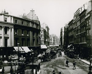 Grace Church Street, Londres de English Photographer