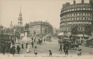 Grand Hotel y Trafalgar Square, Londres de English Photographer