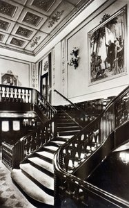 Gran Escalera a bordo del HMS Homeric