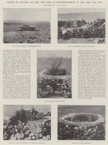 Tumbas de oficiales y hombres que cayeron en Bronkhorstspruit en la guerra bóer, 1880