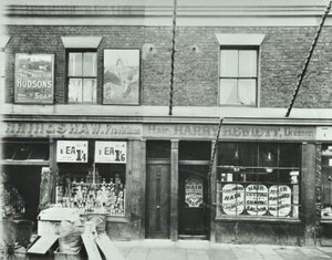 Verdulería, 5 Albert Road, 1899 de English Photographer