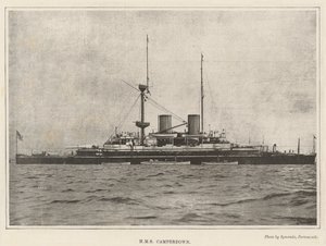 HMS Camperdown de English Photographer