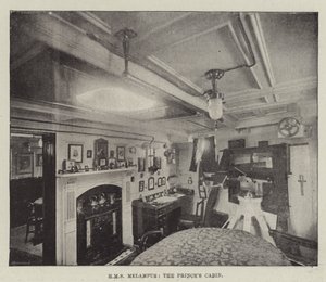 HMS Melampus, la Cabina del Príncipe