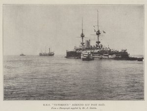 HMS Victorious encallado en Port Said de English Photographer