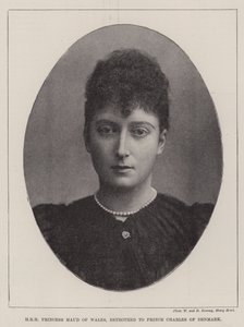 SAR la Princesa Maud de Gales, prometida con el Príncipe Carlos de Dinamarca de English Photographer