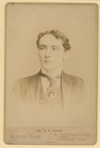 H B Irving, actor y gerente de teatro