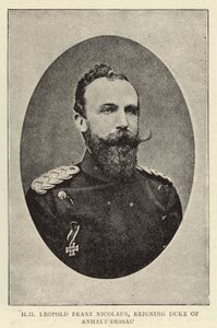 H H Leopoldo Franz Nicolaus, Duque Reigning de Anhalt-Dessau de English Photographer