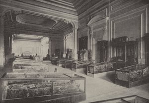 Sala de las Momias Reales, que contiene la momia de Ramsés II, el opresor de los hijos de Israel de English Photographer