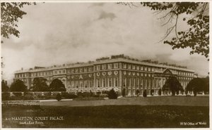 Palacio de Hampton Court, frentes sur y este
