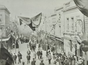 Hare Street: inauguración del ferry de Woolwich, 1889 de English Photographer