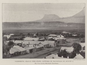 Harrismith, Estado Libre de Orange, capturado por MacDonald el 4 de agosto