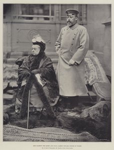 Su Majestad la Reina y SAR Alberto Eduardo, Príncipe de Gales