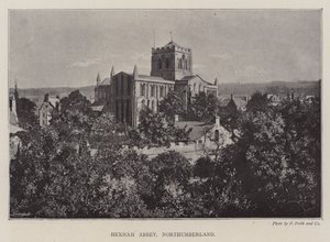 Abadía de Hexham, Northumberland de English Photographer