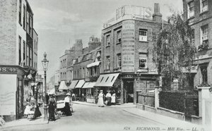 Hill Rise, Richmond: vista general, 1895 de English Photographer