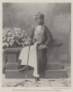 Su Alteza Seyyid Ali, hijo del sultán de Zanzíbar de English Photographer