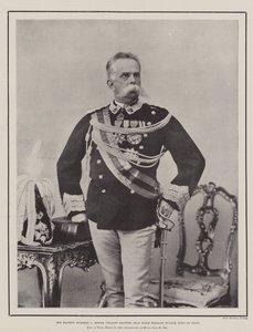 Su Majestad Humberto I, Renier Charles Emanuel Jean Marie Fernand Eugene, Rey de Italia