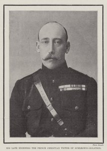 Su alteza el difunto Príncipe Christian Victor de Schleswig-Holstein de English Photographer