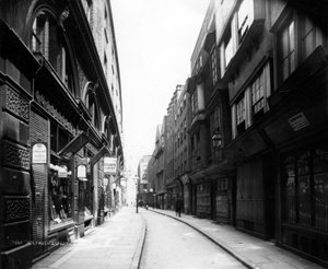 Holywell Street, Siglo XIX de English Photographer