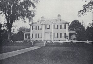 Casa de Henry Wadsworth Longfellow, Cambridge, Massachusetts de English Photographer