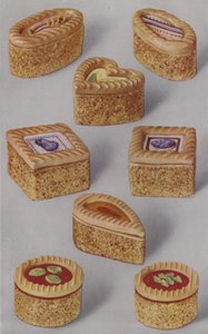 Ilustración para folleto de mazapán