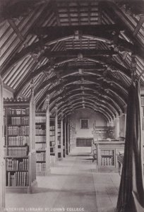 Interior de la Biblioteca, St Johns College