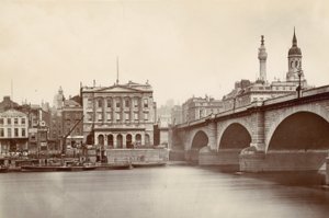 Ironmongers Hall y Puente de Londres de English Photographer