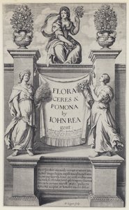 J Rea, Flora, Ceres y Pomona, R Marriott 1665