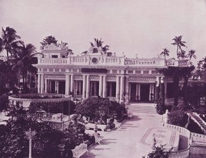 Jardín del Templo Jainista, Calcuta