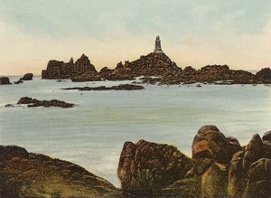 Jersey: Faro de Corbiere (foto a color) de English Photographer