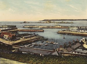 Jersey: The Harbour, St Helier (foto a color) de English Photographer