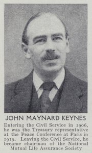 John Maynard Keynes de English Photographer