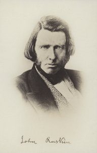 John Ruskin (1819-1900), escritor, crítico de arte, artista y pensador social inglés de English Photographer