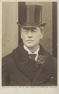 Joseph Chamberlain de English Photographer