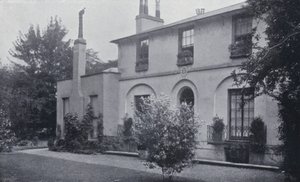 Casa de Keats, Lawnbank, Hampstead, donde escribió su "Oda a un ruiseñor" de English Photographer