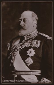 Rey Eduardo VII (foto b/n) de English Photographer