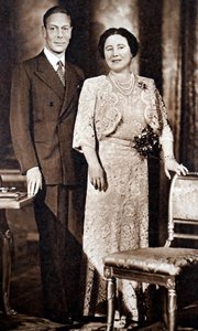 El Rey Jorge VI e Isabel, la Reina Madre