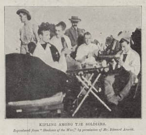 Kipling entre los soldados